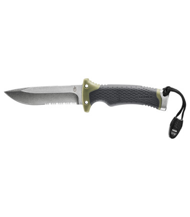Couteau fixe Ultimate Survival Gerber Gris / Vert