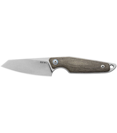 Couteau fixe Makro 2 Micarta Green MKM Vert - Kaki - Olive