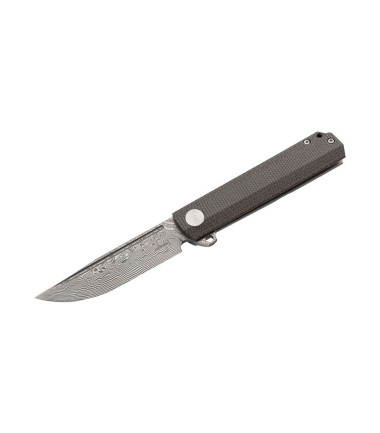 Couteau pliant Cataclyst Green Damascus Boker Plus
