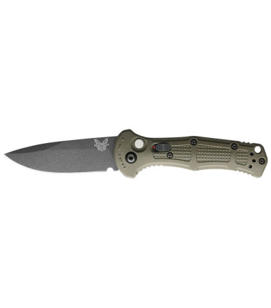 Couteau automatique Mini Claymore Kaki Benchmade