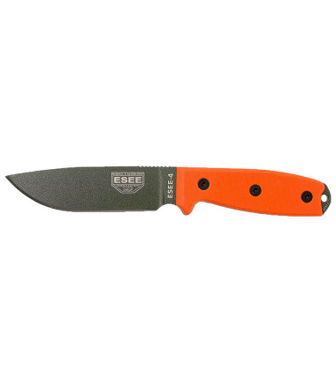 Couteau fixe ESEE-4 - Lame Verte ESEE Orange