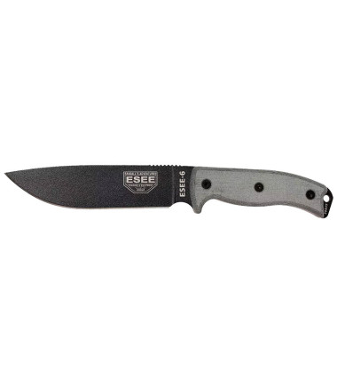 Couteau fixe ESEE-6 - Lame Noire ESEE Gris