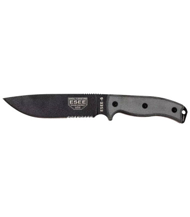 Couteau fixe ESEE-6 - Lame Noire ESEE Gris