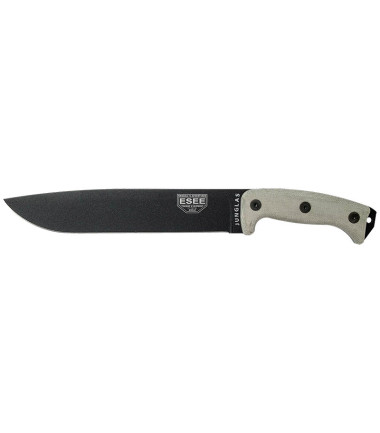 Couteau fixe Junglas - Lame Noire ESEE Gris