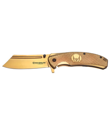 Couteaux pliants Golden Skull Boker magnum