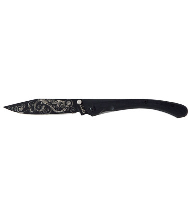 Couteaux pliants C63 Volutes Noir Lug