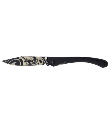 Couteaux pliants C63 Loup Noir Lug