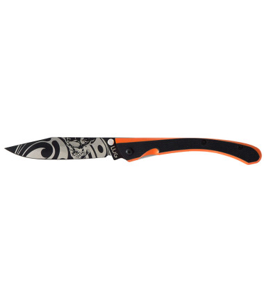 Couteaux pliants C63 Bad Boy Noir/Orange Lug