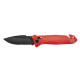 Couteaux pliants CAC Mixte - 4 fonctions - Rouge TBOUTDOOR