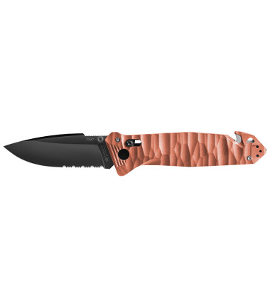 Couteaux pliants CAC S200 Mixte Toxifié - 3 fonctions - Corail TBOUTDOOR