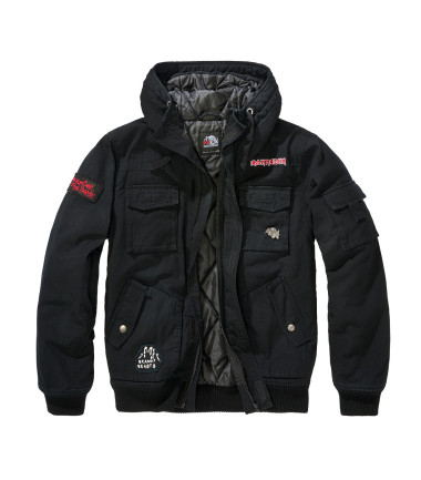 Veste Bronx Iron Maiden Noir Brandit