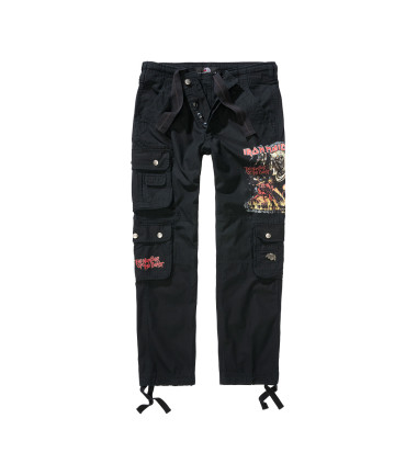 Pantalon homme Pure Slim Fit Iron Maiden Brandit Noir