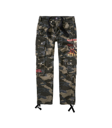 Pantalon homme Pure Slim Fit Iron Maiden Brandit Darkcamo