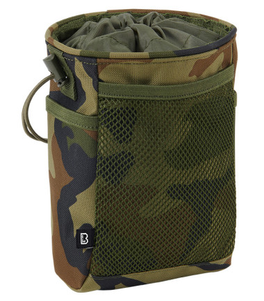 Pochette Décharge Tactique Molle Woodland (US)&nbsp;Brandit