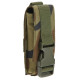 Pochette Molle Moyenne Brandit&nbsp;Camouflage&nbsp;Woodland (US)