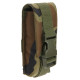 Pochette Multi-Usage MOLLE Grande Taille Camouflage&nbsp;Woodland (US) Brandit