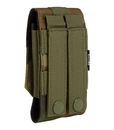 Pochette Téléphone MOLLE Moyenne Camouflage&nbsp;Woodland (US) Brandit