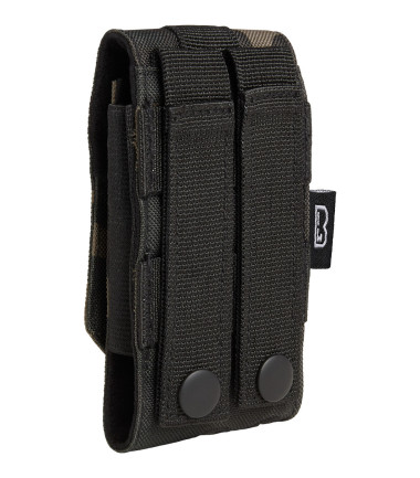 Pochette Téléphone MOLLE Moyenne Camouflage Darkcamo Brandit