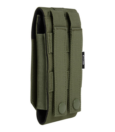 Pochette Téléphone MOLLE Grande Taille Kaki&nbsp;Brandit
