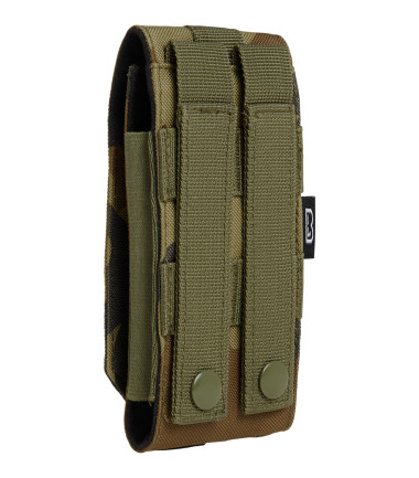 Pochette Téléphone MOLLE Grande Taille Camouflage Woodland (US) Brandit
