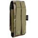 Pochette Téléphone MOLLE Grande Taille Camouflage Tactical Camo Brandit
