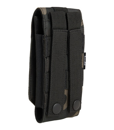 Pochette Téléphone MOLLE Grande Taille Camouflage Darkcamo Brandit