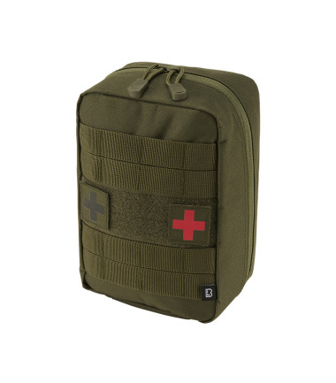 Grande pochette premiers secours Molle&nbsp;Brandit Kaki