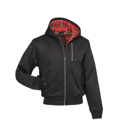 Veste d'hiver à capuche Lord Canterbury&nbsp;Noire Brandit