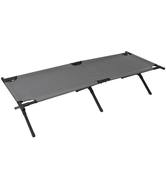 Lit De Camping Militaire Extra Solide - Capacité 450 Lbs, Portable, Acier Vert - Pour Randonnée Et Bivouac