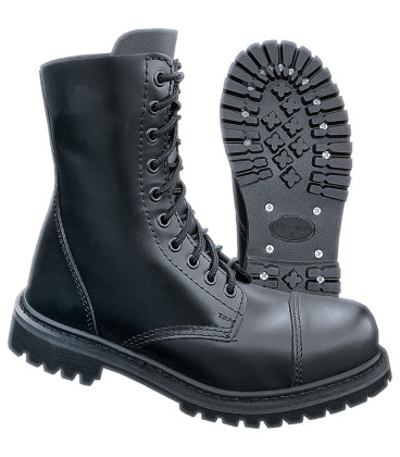 Chaussures coquées militaire Phantom Boots 10 oeillets pas cher