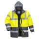 Parka bicolore traffic de travail Jaune/Gris Portwest