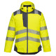 Parka hv pw3 de travail Jaune/Gris Portwest