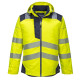 Parka hv pw3 de travail Jaune/Bleu Portwest