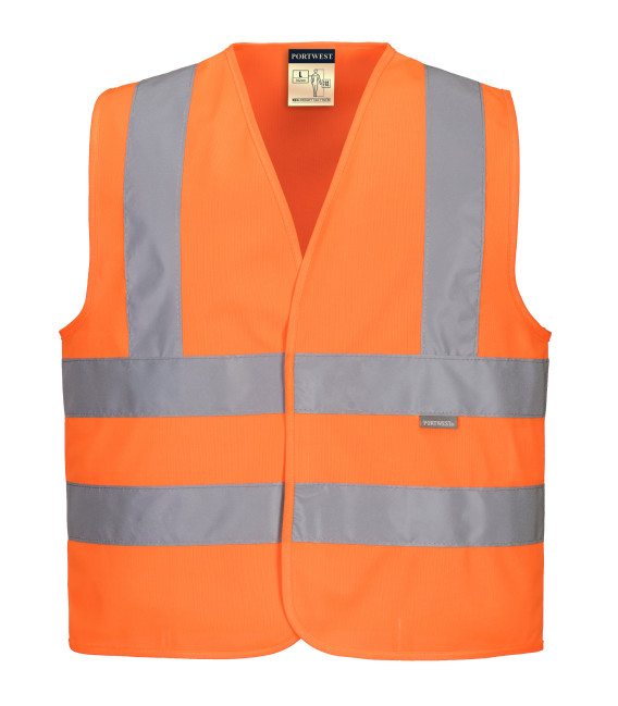 Portwest Gilet Haute Visibilité Enfant Jaune Taille M JN14YERM