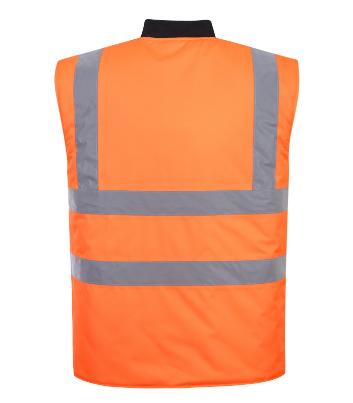 Gilet De Travail HV ML Antistatique Et Résistant à La Flamme Portwest - Orange, Taille XX/3X, Norme EN ISO 14116