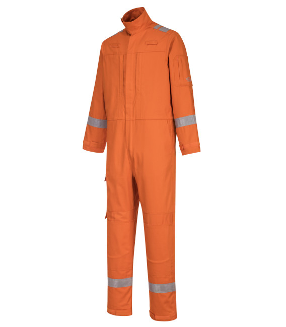 Combinaison De Travail Portwest Iona - 100% Coton - Taille 4XL Orange - 8 Poches - Réfléchissante
