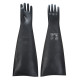 Gant caooutchouc latex lourd 60 cm de travail Noir Portwest