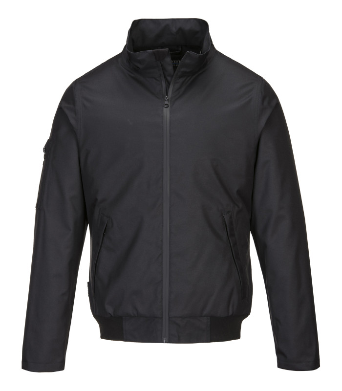 Blouse De Travail Standard Portwest - Polyester/Coton - 3 Poches - UPF 50+ - Taille XS Noir