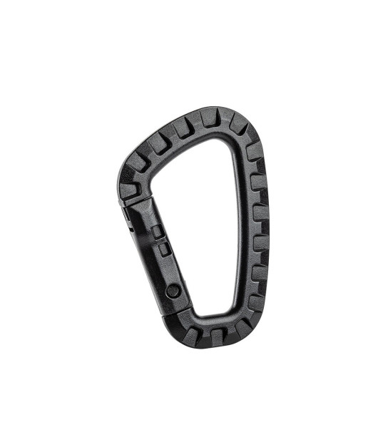 Lot De 8 Mousquetons En Plastique Noir - Mousquetons Tactiques Durables Pour Camping, Randonnée Et Sac à Dos