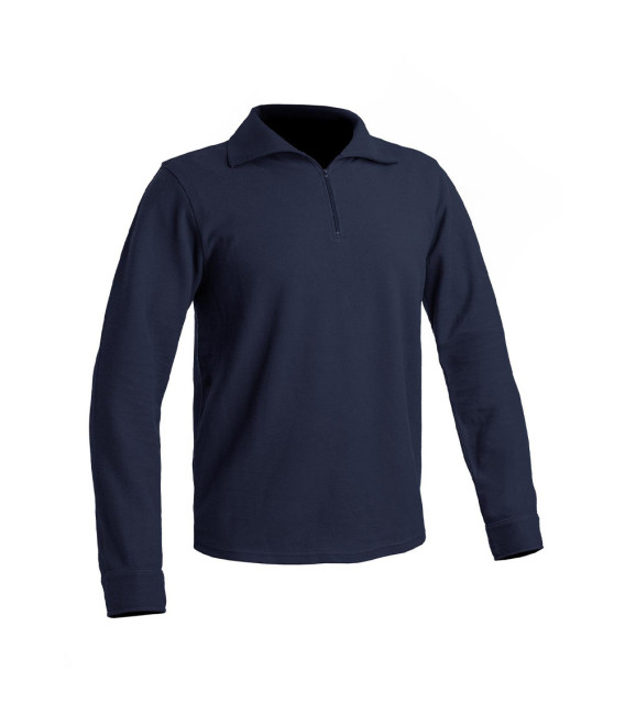 Chemise Homme Blue Drake Marine - Taille 44 Pouces (poitrine) - 100% Coton - Manches Longues à Triple Boutonnage - État Parfait