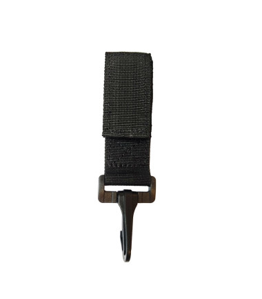 Porte-clés mousqueton Sécu-One Noir A10 Equipment Noir
