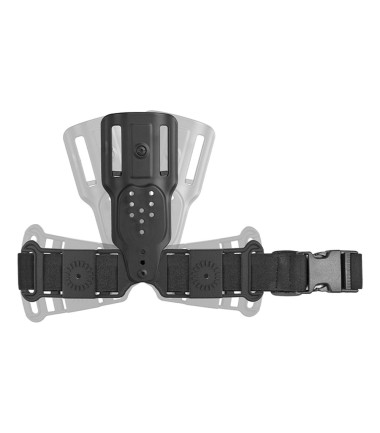 Plaque de hanche compacte 1 sangle 8K28 noir Vega Holster