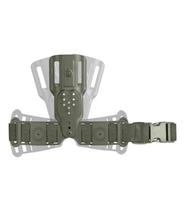 Plaque de hanche compacte 1 sangle 8K28 vert olive Vega Holster