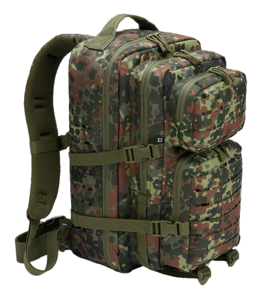 Sac à dos 40L Brandit US Cooper Lasercut large Flecktarn - Surplus militaire