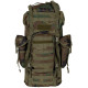 Sac à dos Combat BW MOLLE Renfort en alu 65 L Camouflage - Woodland (US) M.F.H.