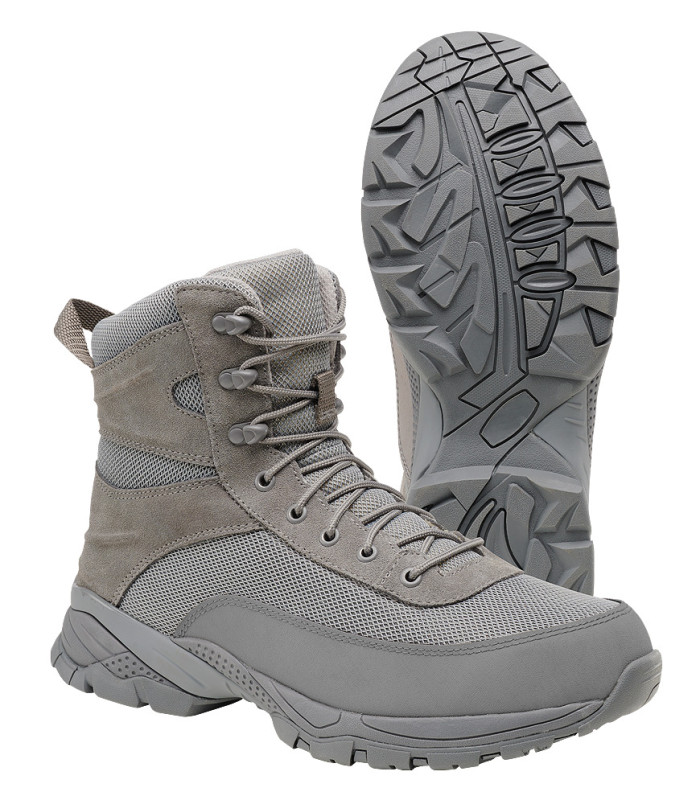Bottes De Combat Brandit Côté Zip - Cuir Et Nylon - Taille N - Neuf Avec Emballage