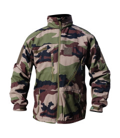 Veste De Moto Camouflage Imperméable – Protections Amovibles CE, Coupe-vent, 3 Couleurs (blanc Camo, S)