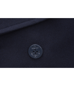 Caban Brandit – Manteau Marin Classique En Laine Et Polyester, Col à Revers, Double Boutonnage