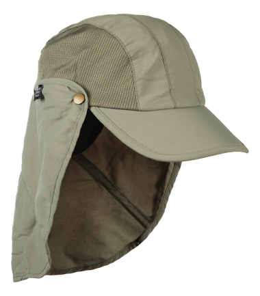 Casquette anti-UV ALBATROS Elementerre Kaki