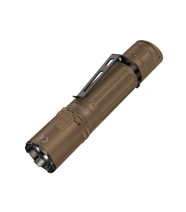 Lampe tactique rechargeable XT2CR PRO - 2100 lumens - tan Klarus Beige - Coyote - Tan